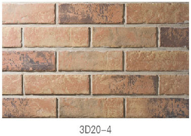 кирпич облицовки облегченной чистой глины 3Д20-4 тонкий для крытой/на открытом воздухе стены
