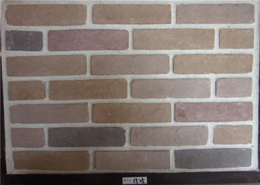 Широкая облицовка камня Фаукс, внешний материал цемента панелей кирпичной стены Фаукс