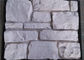 Чистый белый искусственный камень стены для подгонянной отделки стен