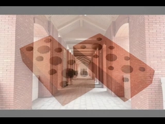 240x115x60mm, пустотелый кирпич светлой погоды кофе превосходной устойчивый для стены